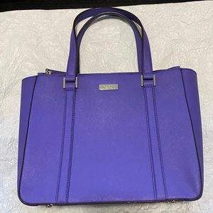 Kate Spade Purple Newbury Lane Tote